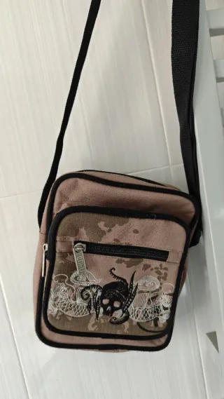 Bolso bandolera marrón Disney Piratas del Caribe