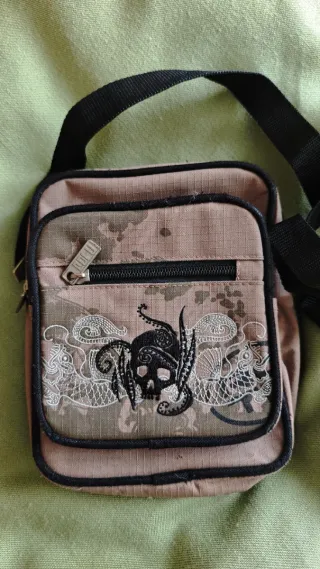 Bolso bandolera marrón Disney Piratas del Caribe