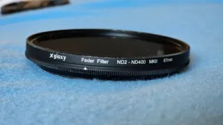 Objetivo Nikon 18-140mm y filtro ND2-400