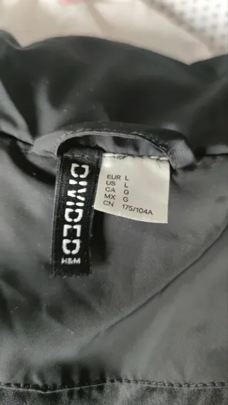 Chaleco acolchado H&M corto Talla L