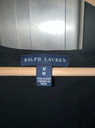 Camiseta Ralph Lauren Negra Talla M