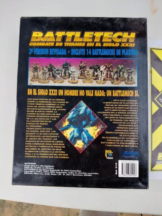 Juego de mesa Battletech Tercera Versión