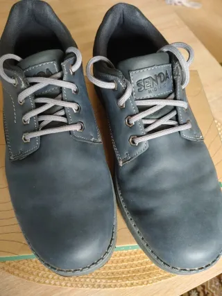 Zapatos Senda Hombre Azul/Gris