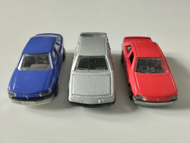 Lote 3 coches Majorette