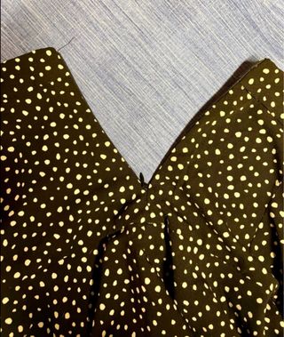 Minifalda de lunares negra y blanca