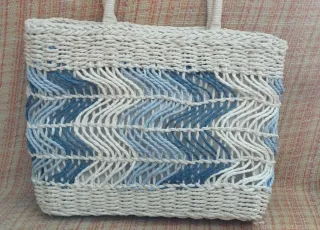 Bolso de playa o uso diario tejido