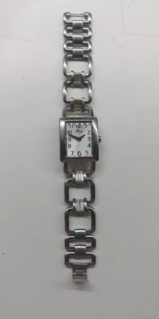 Reloj Lotus Mujer Plata y Blanco