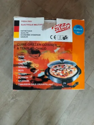 Pizza Pan Elettrica Multifunzione