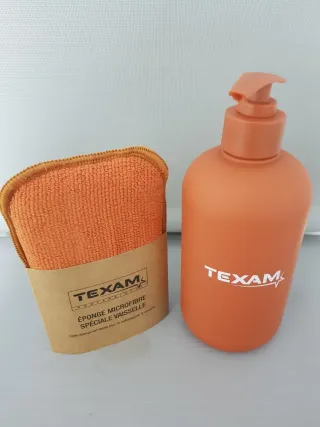 Texam Esponja Microfibra e Dispensador