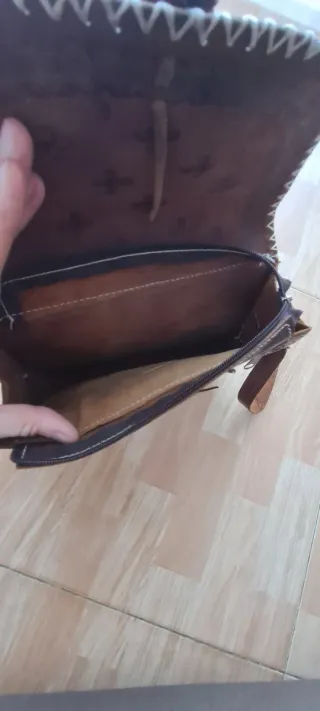 Bolso de piel artesanal Nuevo