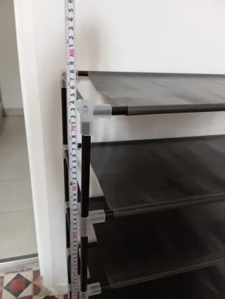 Zapatero 4 Niveles Negro Amazon