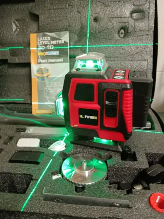 Nivel Láser 4D 16 Líneas Trípode Bolsa