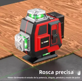 Nivel Láser 4D 16 Líneas Trípode Bolsa