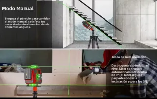 Nivel Láser 4D 16 Líneas Trípode Bolsa