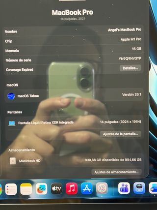 MacBook Pro 14 Gris Espacial (2021)