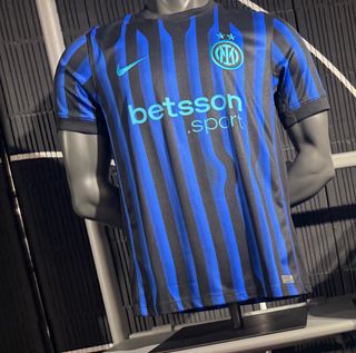 Camiseta Inter de Milan Nike Negra y Azul
