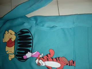Sudadera Mujer Winnie the Pooh Teal