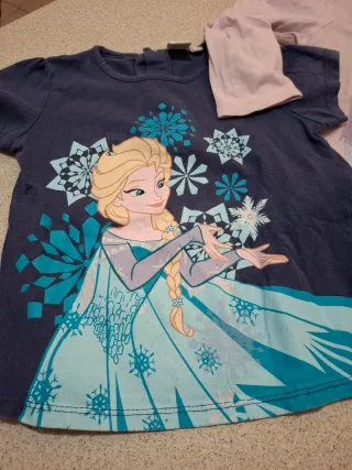 Magliette Frozen Elsa Bambina
