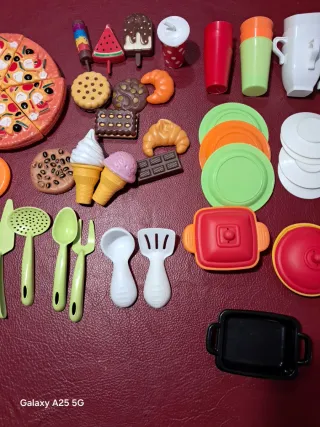 Set cucina giocattolo plastica