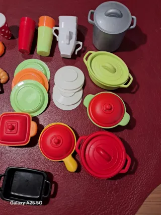 Set cucina giocattolo plastica