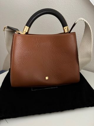 Bolso Purificación Garcia Marrón Nuevo