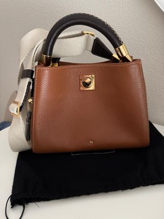 Bolso Purificación Garcia Marrón Nuevo