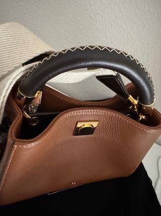 Bolso Purificación Garcia Marrón Nuevo