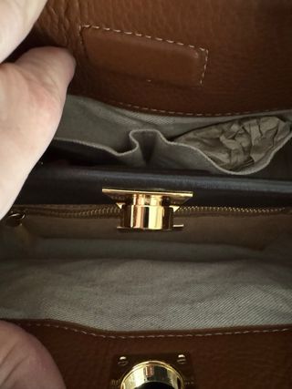 Bolso Purificación Garcia Marrón Nuevo