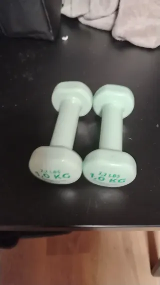 2 Pesas 1kg Decathlon