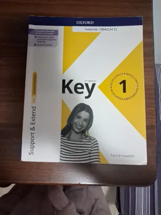Key to Bachillerato 1. Support &Extend pack. 2 ...