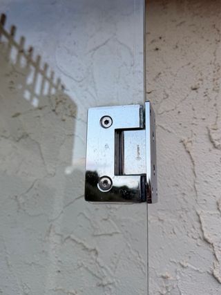 Mampara/puerta de cristal