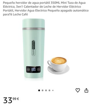 Termo eléctrico portátil (sin usar)