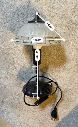 Coppia Lampade Vintage Stile Tiffany