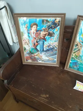 Cuadros Regreso al Futuro (Set de 3)