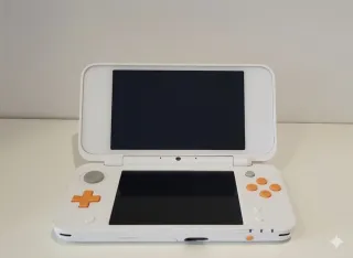 Nintendo 2DS XL Naranja y Blanca + 3 Juegos