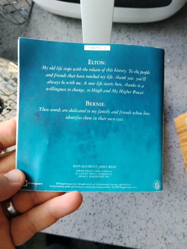 CD The Very Best of Elton John