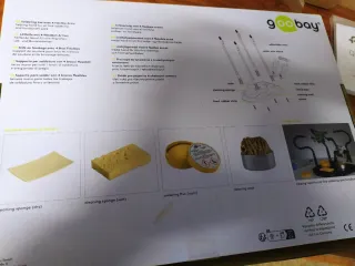 Soporte soldadura 4 brazos flexible