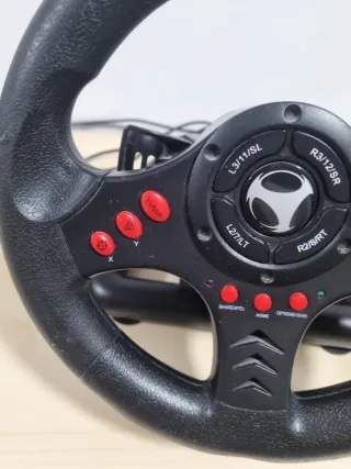 Volante y Pedales PS3/PS4/PC