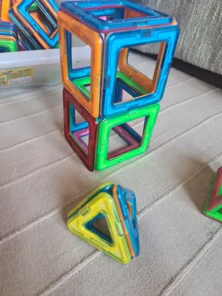 Juego de construcción magnético para niños