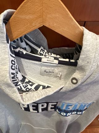 Sudadera Pepe Jeans London Gris Hombre