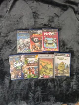 Lote 7 Juegos PS2. También venta individual.