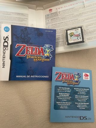 Zelda Phantom Hourglass Nintendo DS y 3DS