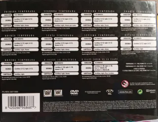 Caja Contenedora Sin Discos Expediente X Completa