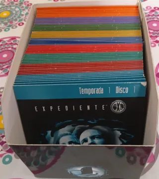 Caja Contenedora Sin Discos Expediente X Completa