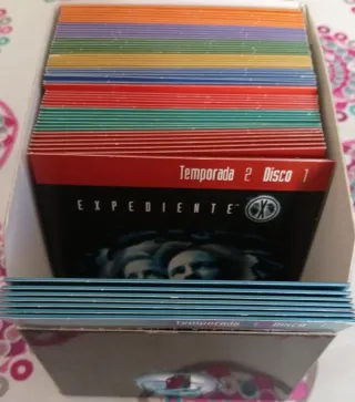 Caja Contenedora Sin Discos Expediente X Completa