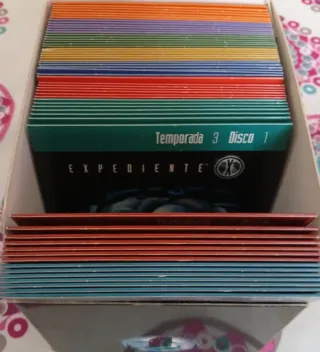 Caja Contenedora Sin Discos Expediente X Completa