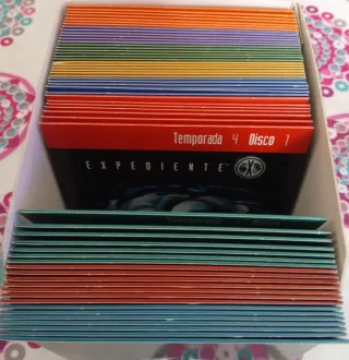 Caja Contenedora Sin Discos Expediente X Completa