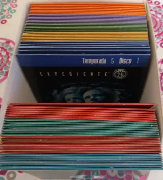 Caja Contenedora Sin Discos Expediente X Completa