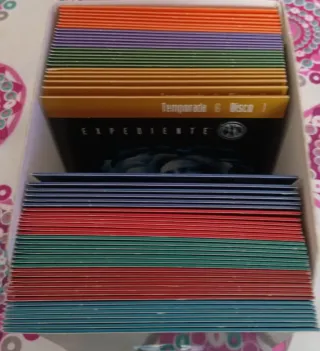 Caja Contenedora Sin Discos Expediente X Completa