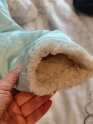 Abrigo DKNY niña reversible 13-14 o xs